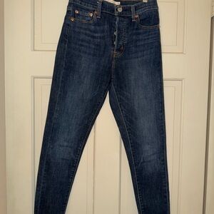 Levi’s Dark Wash Wedgie Skinny Jeans